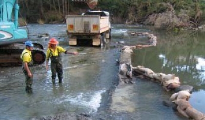 Removal of Manyweathers Weir
